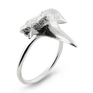 HAIETAND RING - Massief Zilver voor wholesale door Carolinne B