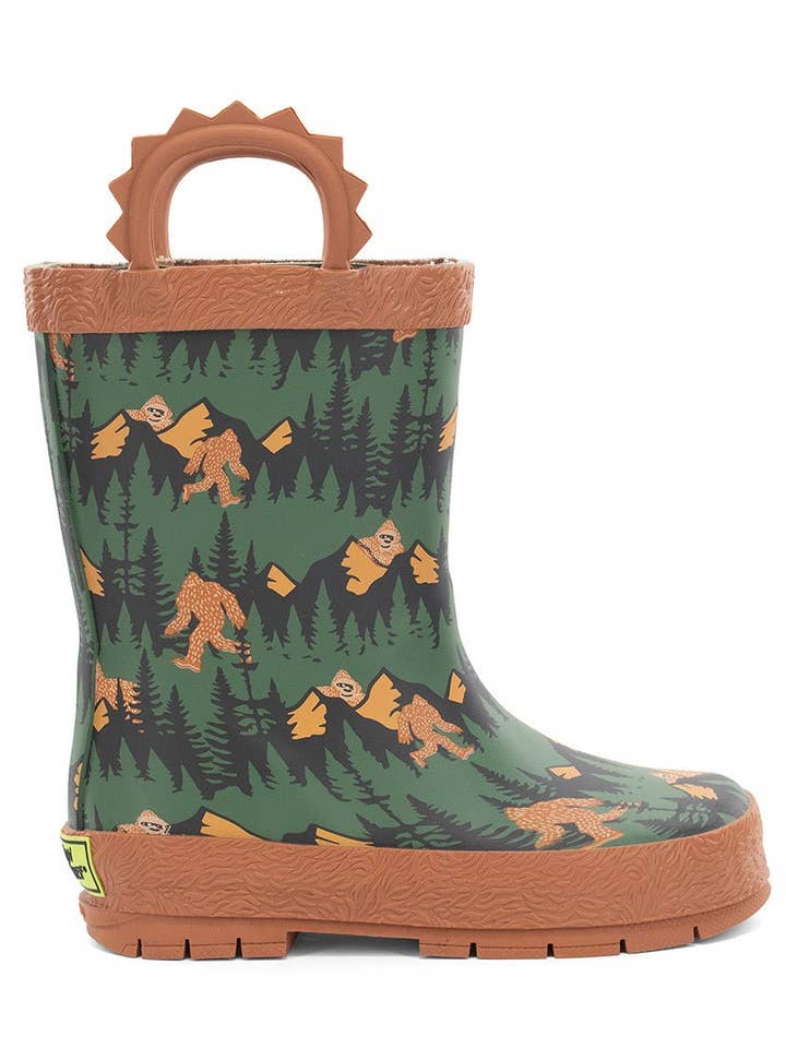Kids Bigfoot Rain Boot - Olive for wholesale by Western Chief