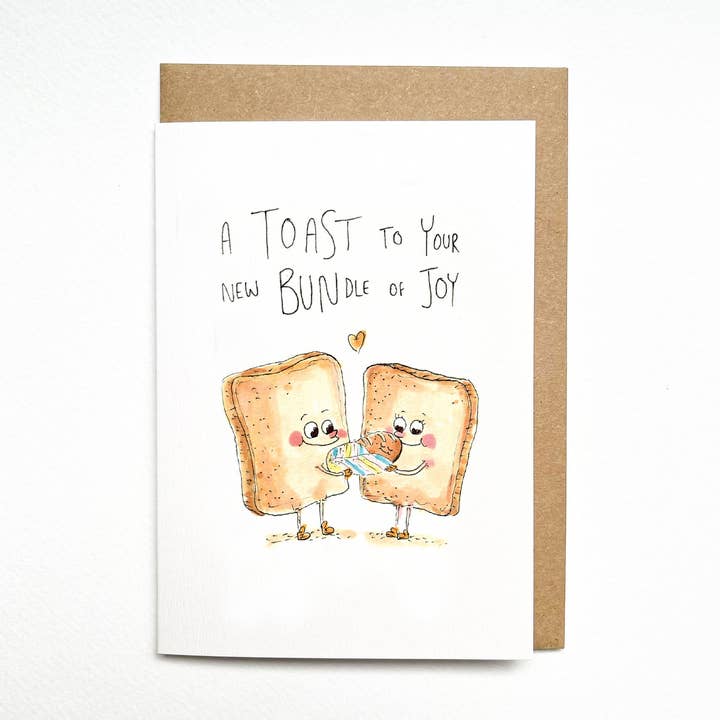 En skål för ditt nya paket av glädje för wholesale av Well Drawn