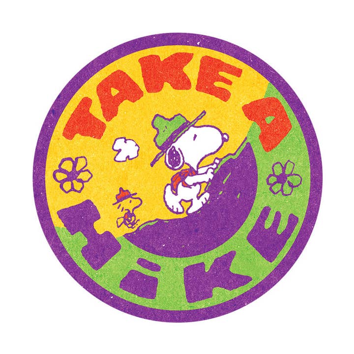 Take A Hike with Snoopy - Die-Cut Sticker for wholesale by Apply Stickers