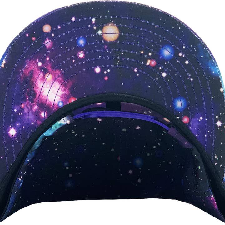 KBETHOS - Wholesale Flat Brim Cap - Unisex - Galaxy Snapback29