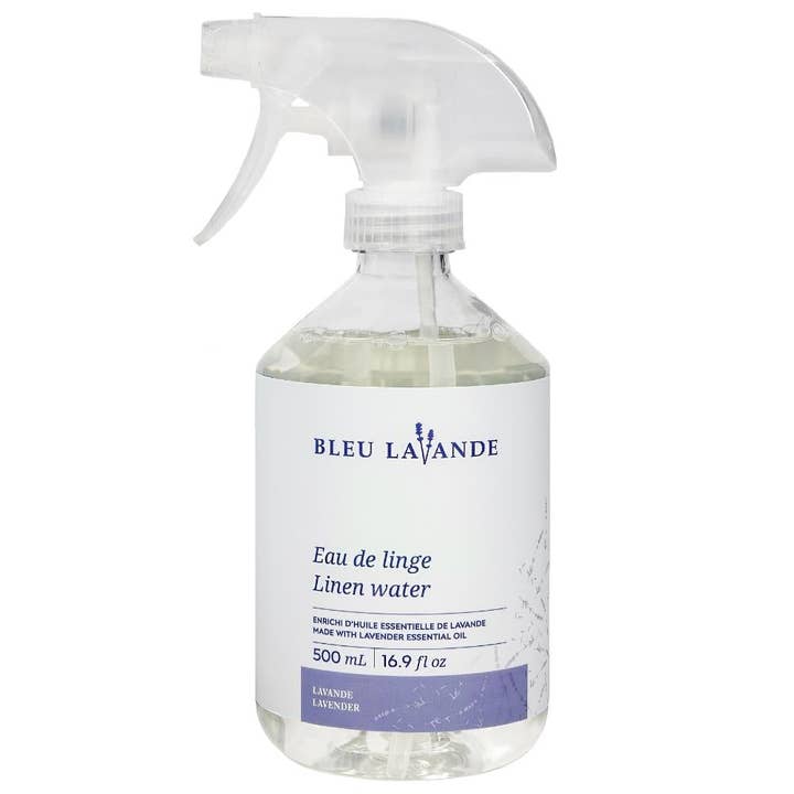 Eau de lin à la lavande pour la vente par Bleu Lavande