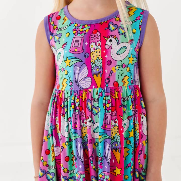 Kiki + Lulu - Wholesale Dress - Kids - Rocket Lion Skater Dress