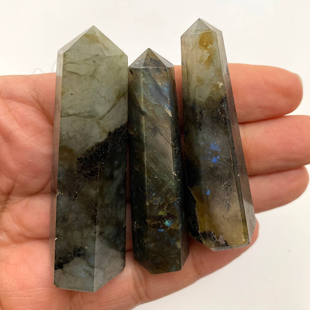 VIE - Vendita all'ingrosso Pietra/cristallo spirituale - Piccola torre obelisco 5-7 cm17