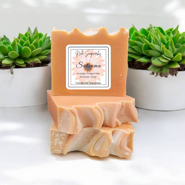 Satsuma Soap - Sunshine in a Bar for wholesale by Essentially NOLA Soap Works