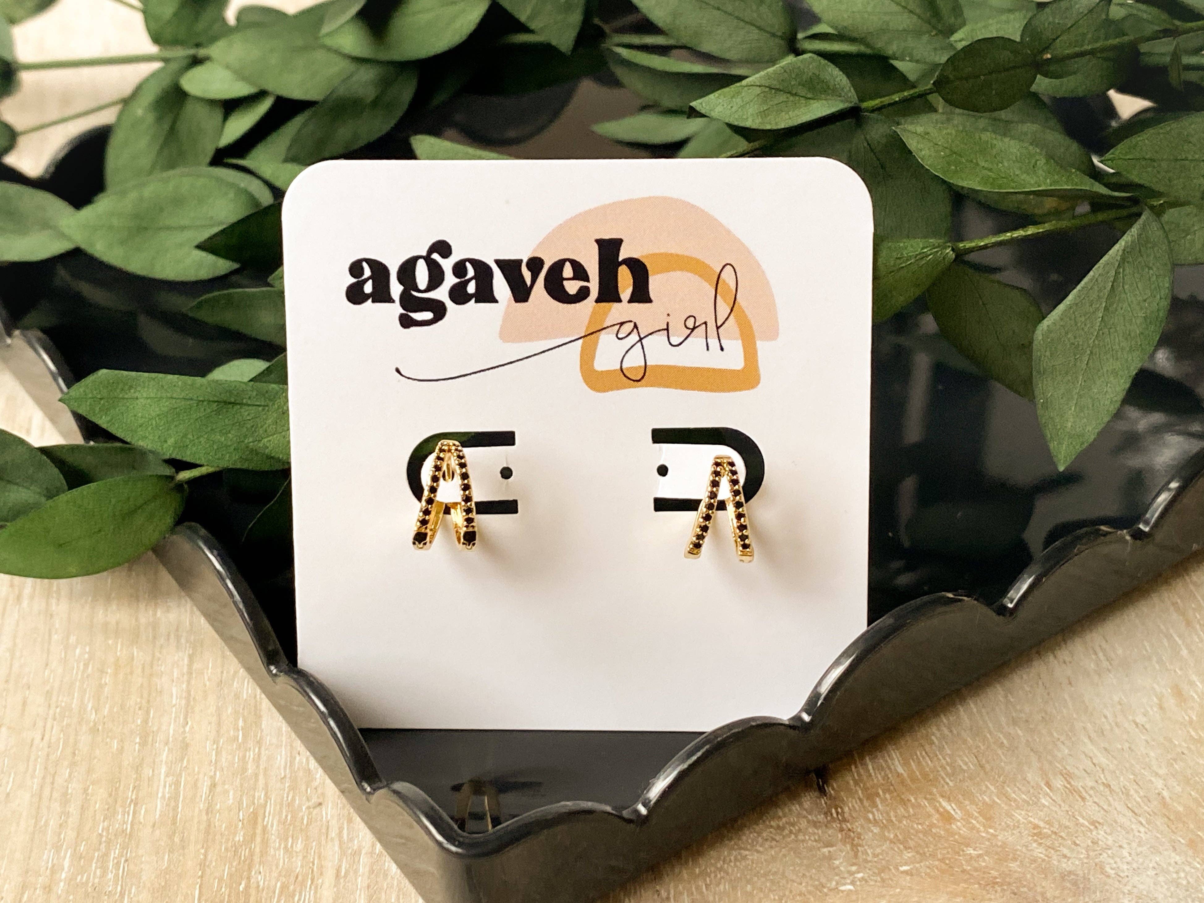 Agaveh girl – Brincos de argola por atacado – Blair Hoops4