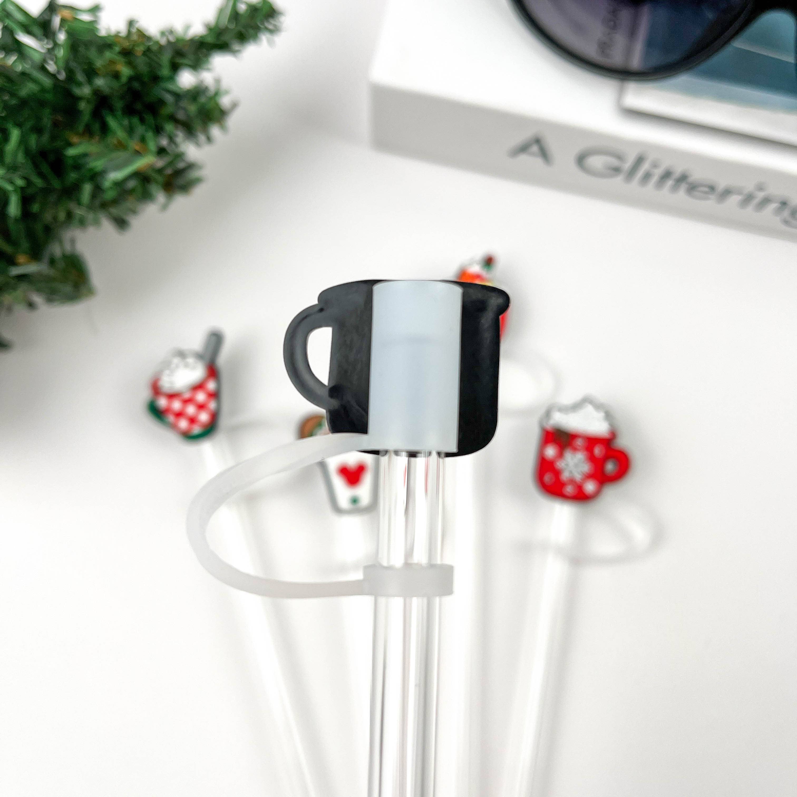 SoapElenGlen – wholesale Kanna – Halmöverdrag för kaffekopp, julhalmskydd10