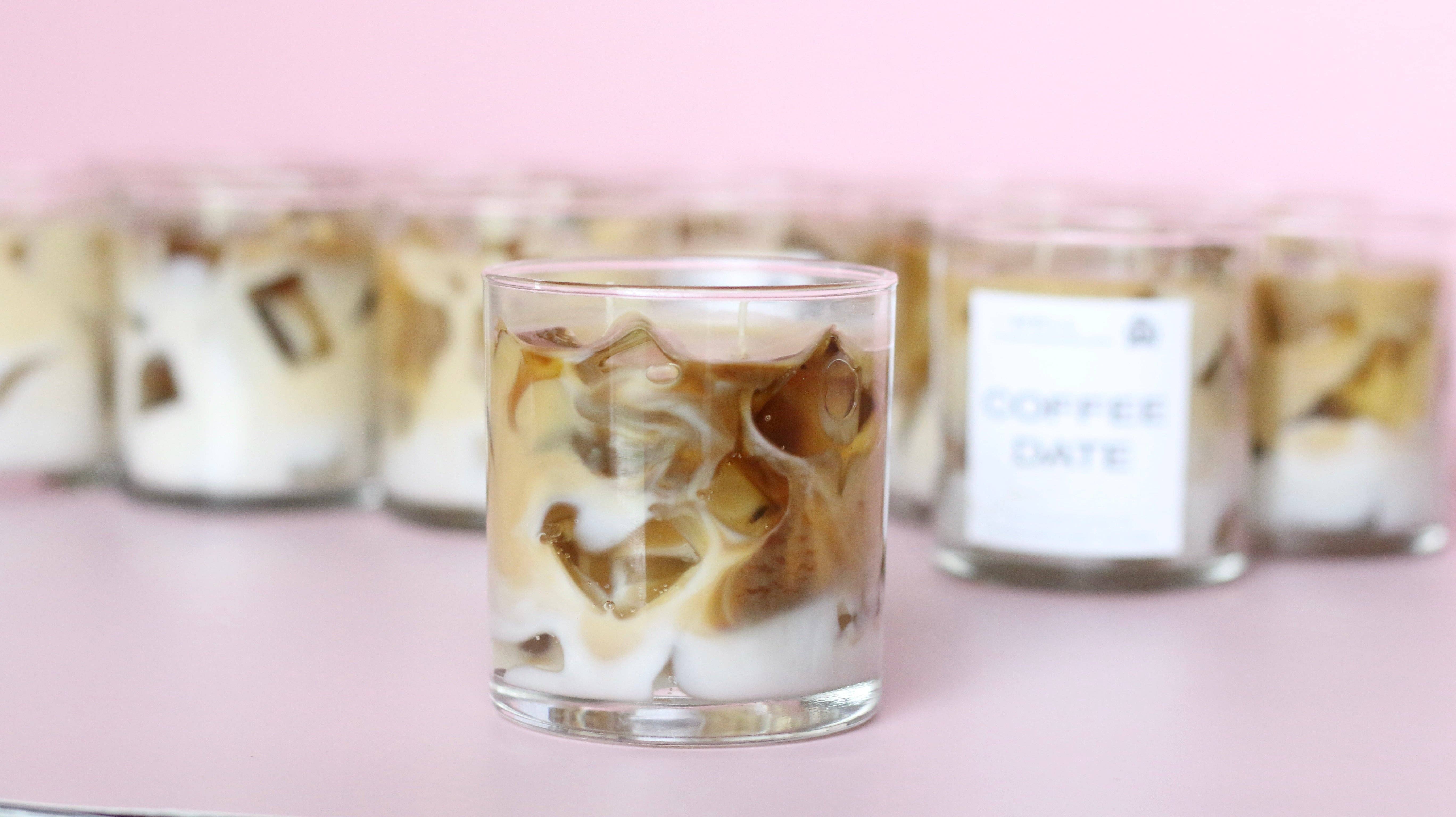 Clay House Candles - Wholesale Jar/Filled Candle - Coffee Date Container Candle1