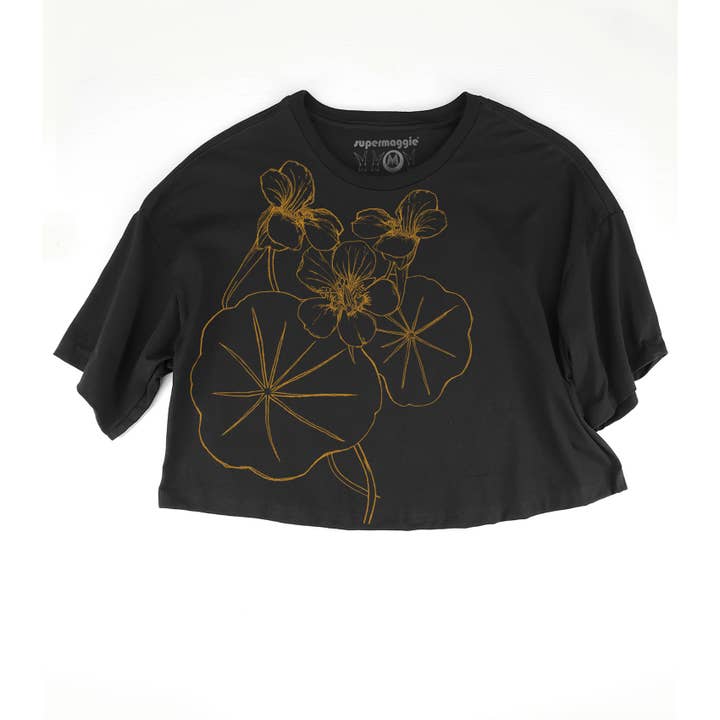 Nasturtiums Clover Crop Tee for wholesale by Supermaggie @ Faire