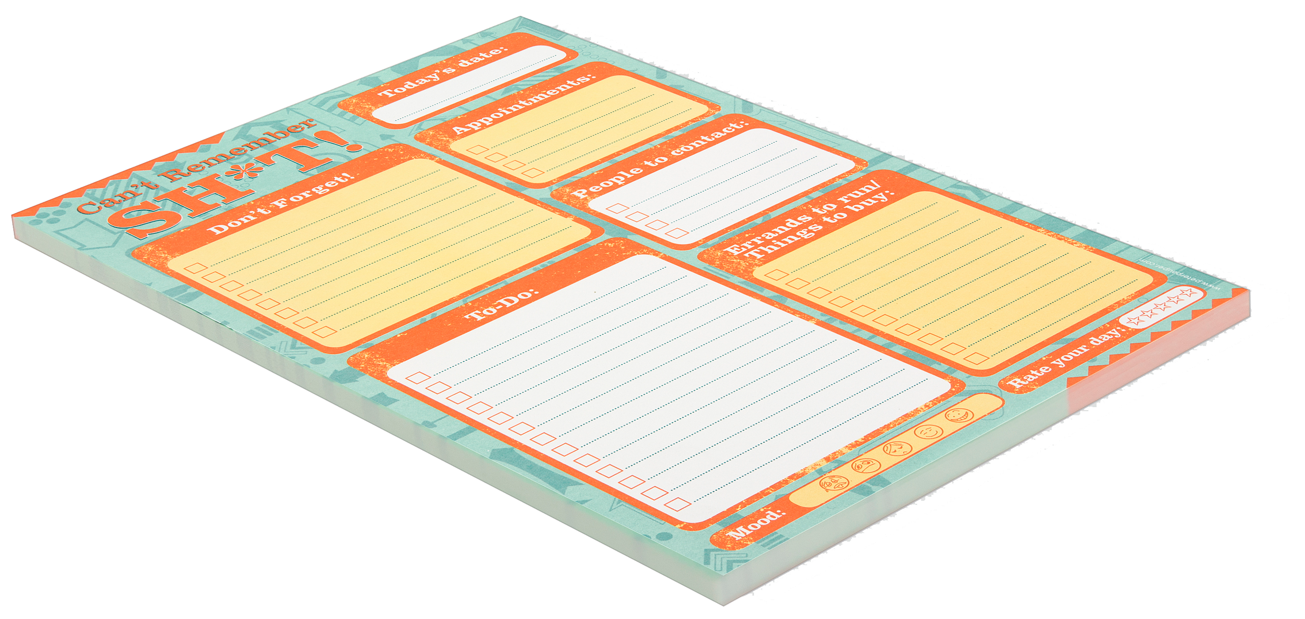 Peter Pauper Press - Wholesale Notepad - Can't Remember Sh*t  Note Pads1