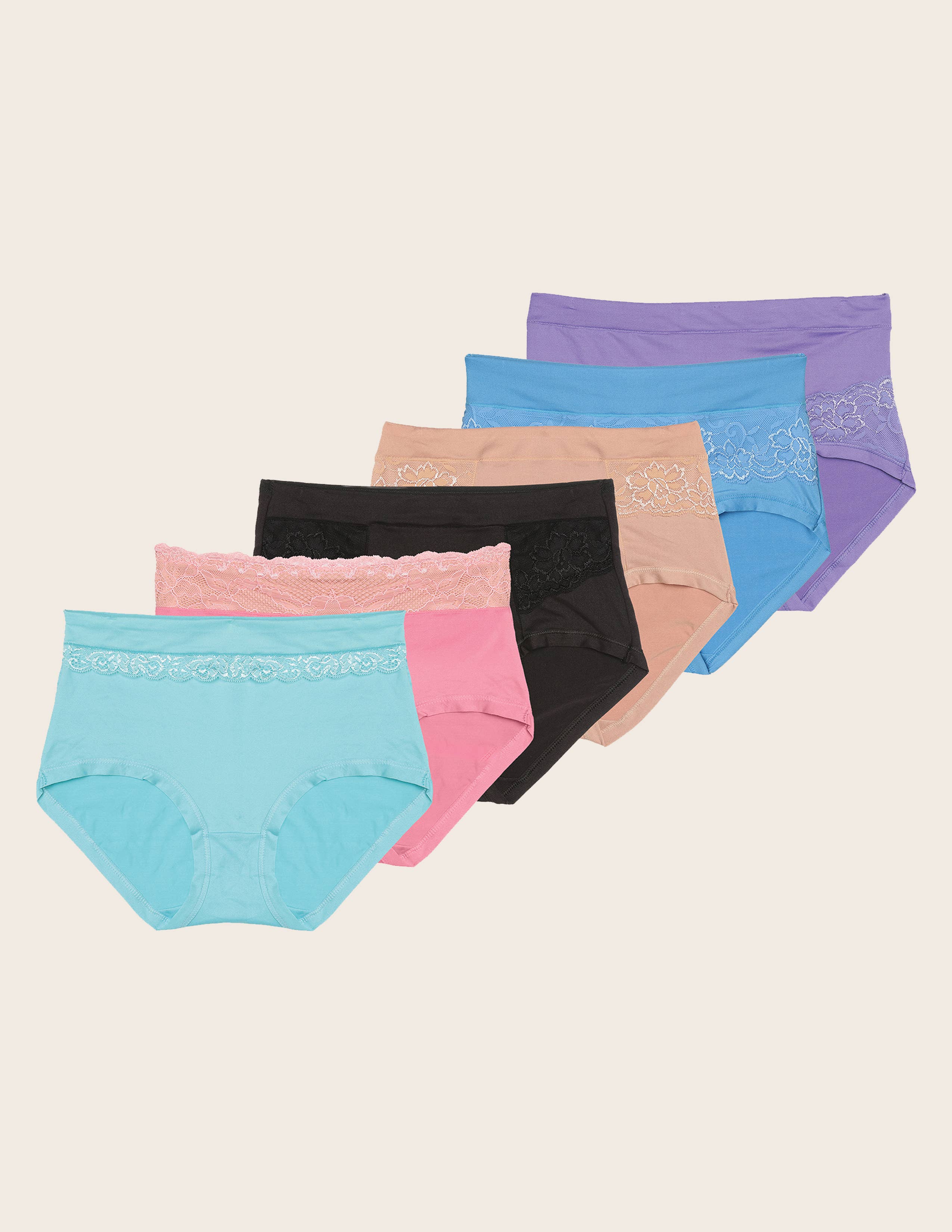 Isadora, Tipi toe, & James Fiallo – wholesale Underkläder - Dam – Isadora damunderkläder i bomull, mjuka och luftiga komforttrosor1