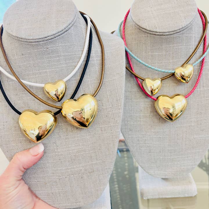 Shiver + Duke - Wholesale Pendant/Charm Necklace - Cara Leather Necklace Medium0