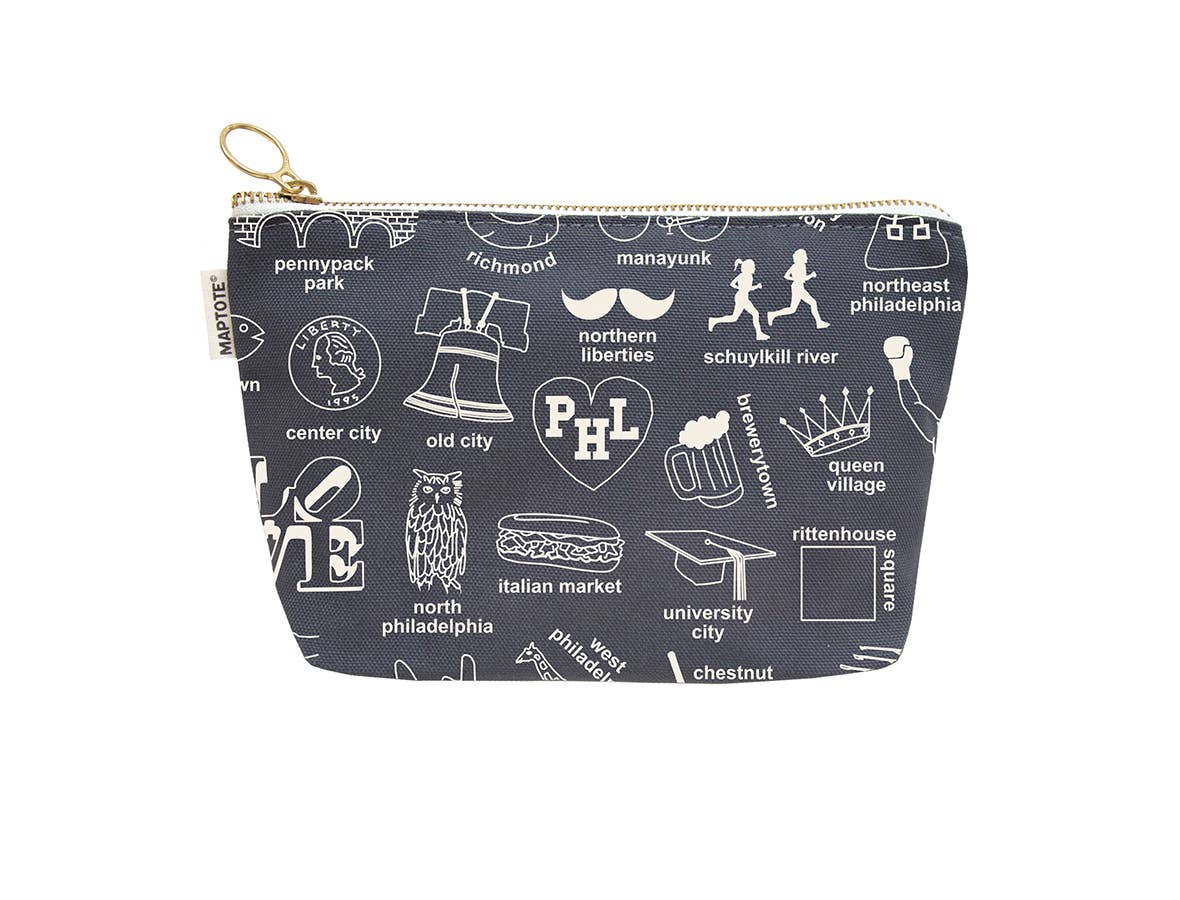 Maptote - Wholesale Pouch - Women's - Philadelphia Zipped Pouch7