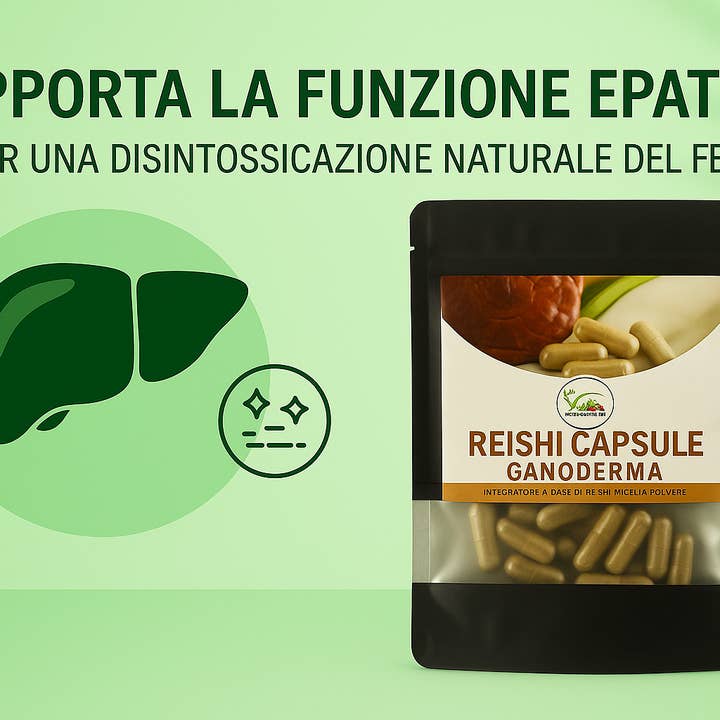 Cibobenessere – wholesale Oralt tillskott/Vitamin – Ekologisk REISHI-svamp - Vegetabiliska kapslar5