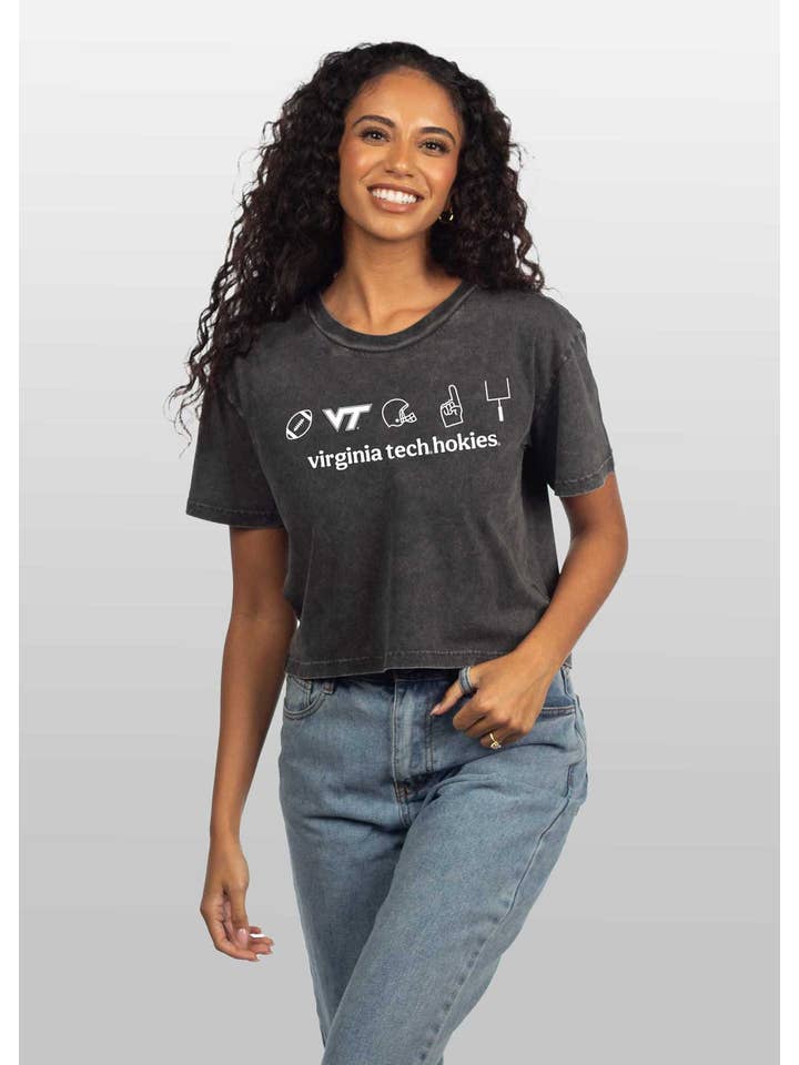 chicka-d - Wholesale T-Shirt (Graphic) - Women's - Virginia Tech Hokies See You Saturday Tee