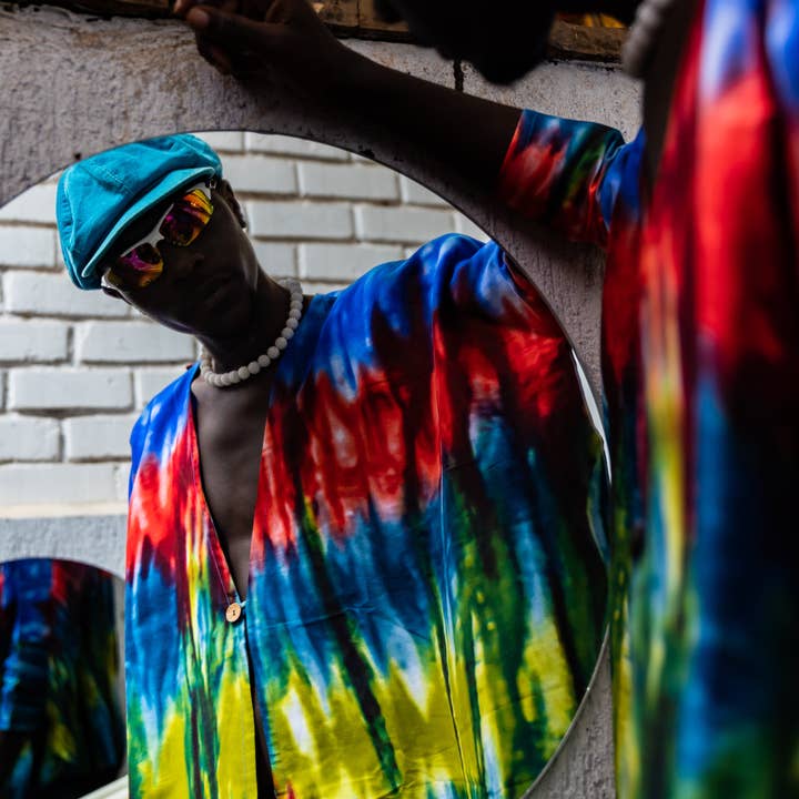 mikono.africa UG - Wholesale Beach Towel - “Shairi” kimono0