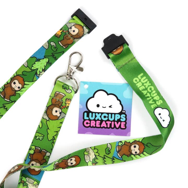 LuxCups Creative - Wholesale Lanyard - Women's - Bigfoot Lanyard1