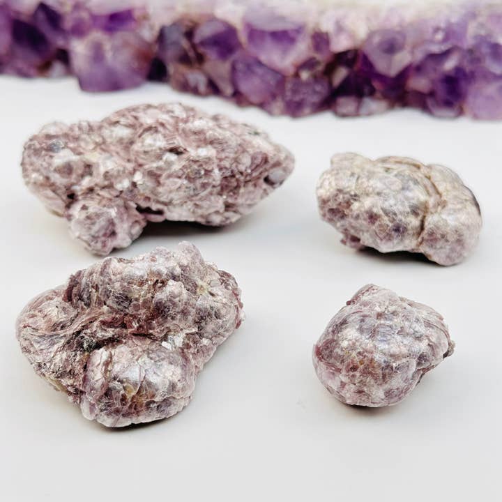 Rock Paradise - Wholesale Spiritual Stone/Crystal - Botryoidal Lepidolite Crystal Clusters7