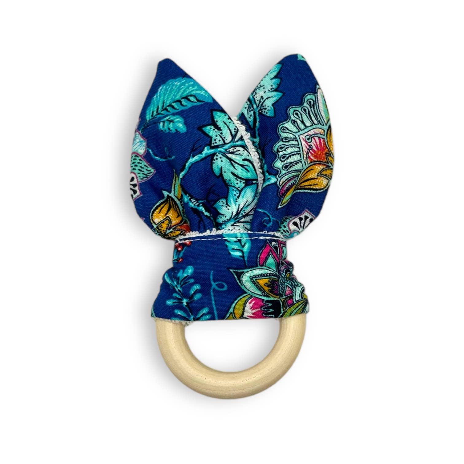 Jolly Bundles - Wholesale Teether (Not Clip-On) - Baby - Baby Teething Ring/Floral Wooden Teether/Baby Girl Gift Idea0