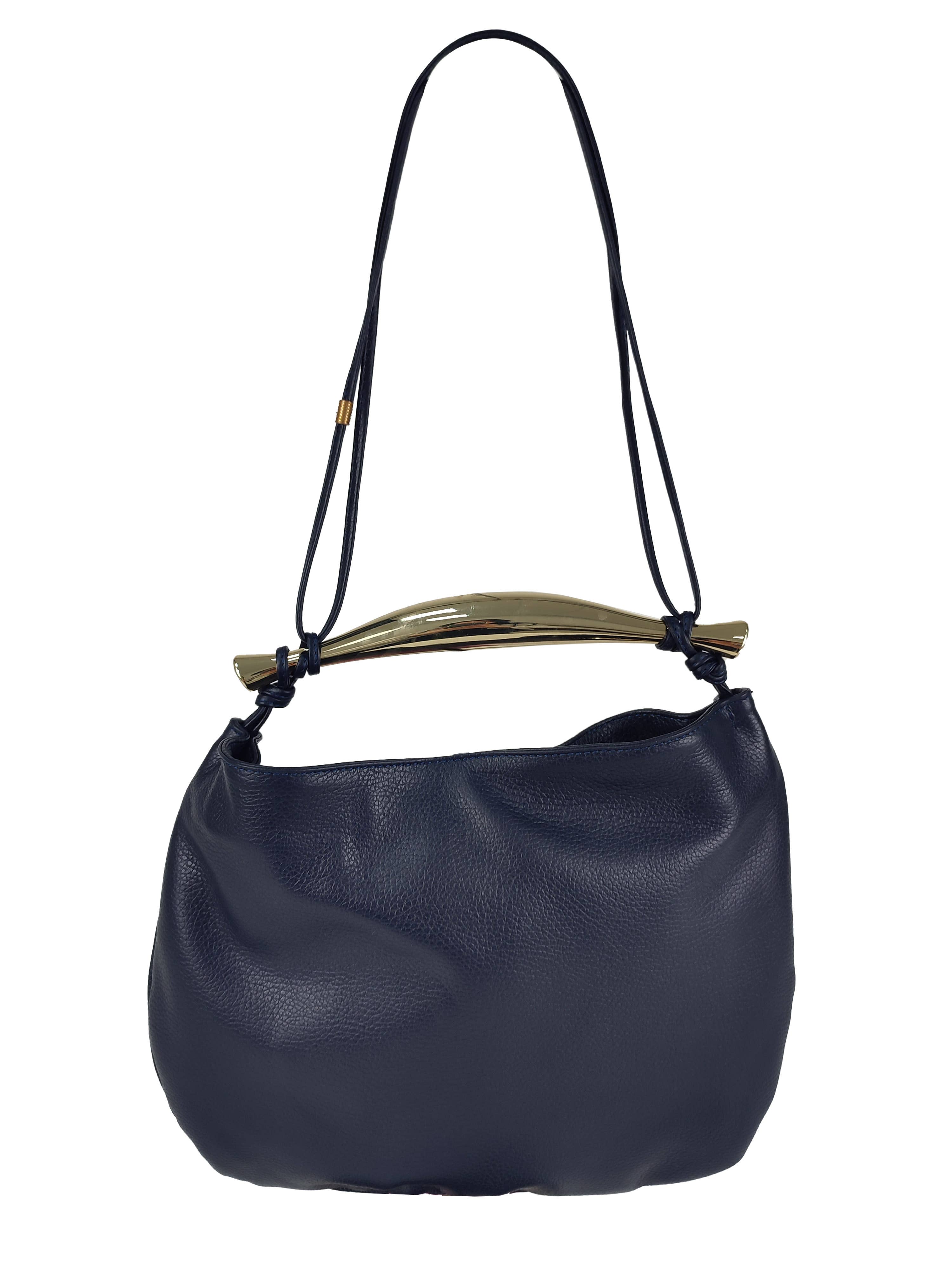 Florence Leather - Vente Sac porté épaule – femme - Sac avec poignée en métal7