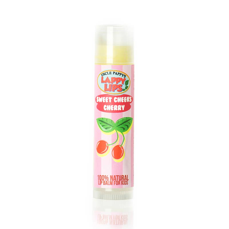 Just Bee – wholesale Lip Balm – Sweet Cheeks Cherry - Lappy Lips - Kids lip Balm2