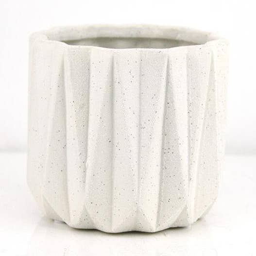 Galore Home - Wholesale Plant Pot - 5.5" Top | Geometric Ceramic Planter3