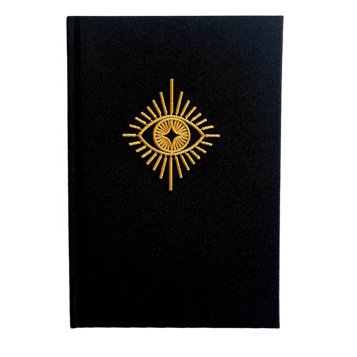 Vieux Monde - Wholesale Journal/Diary - Embroidered Evil Eye Journal | A5 Size | Fabric Cover