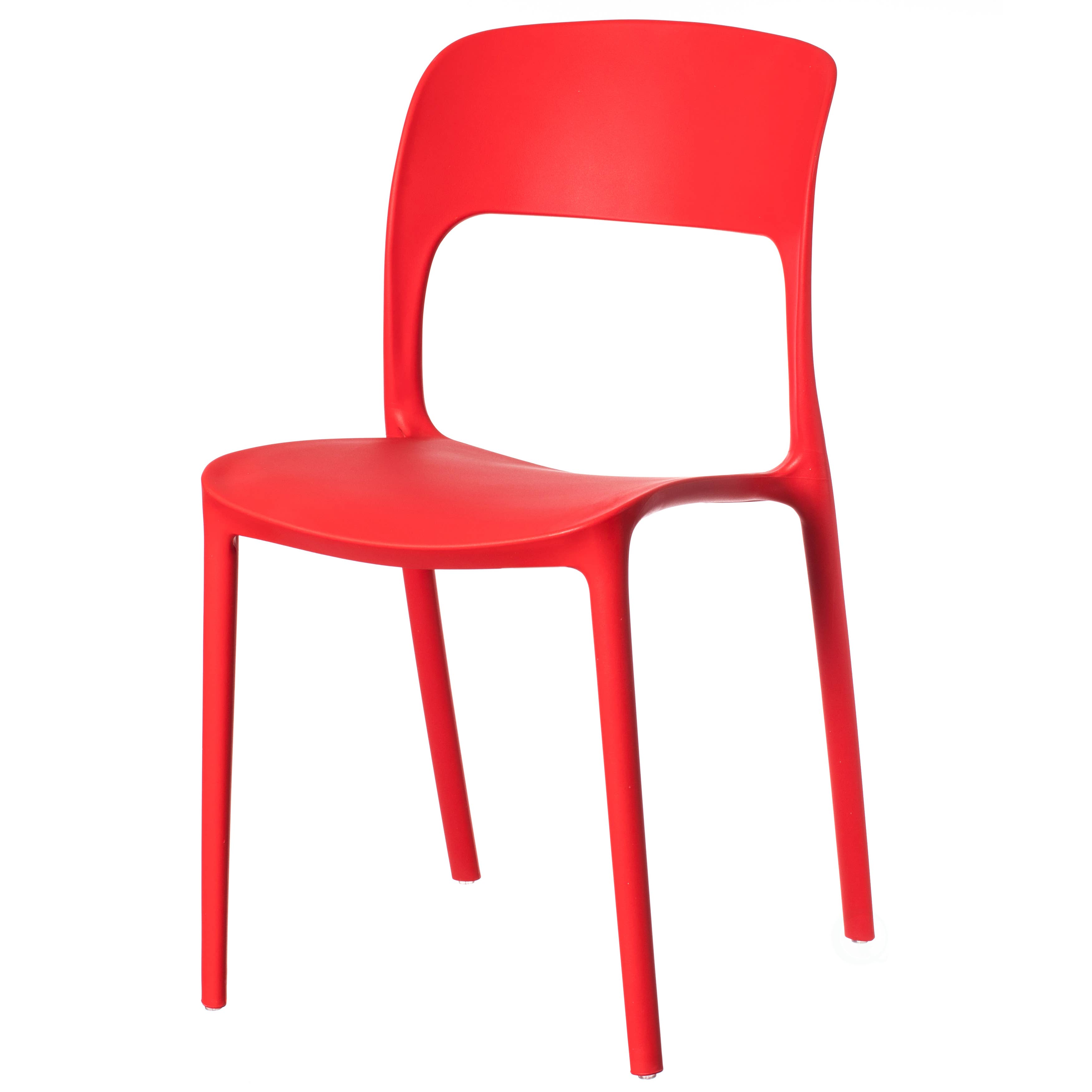Quickway Imports - Wholesale Chair - Modern Plastic Outdoor Dining Chair with Open Curved Back18