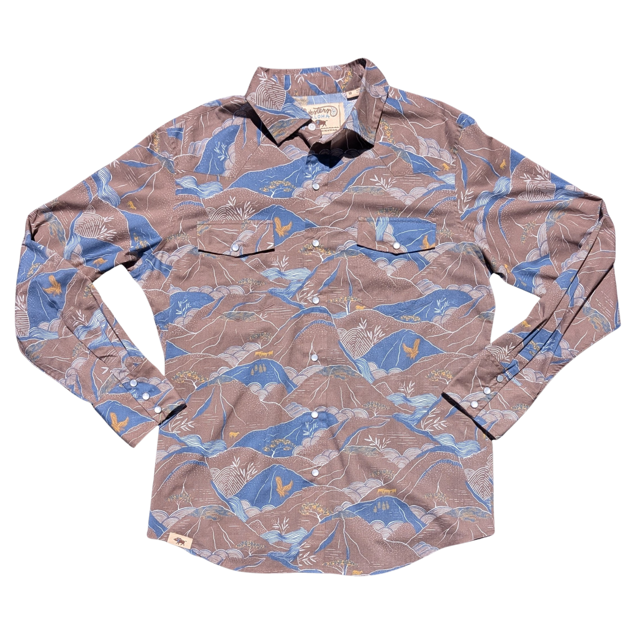 Western Aloha – Engroshandel Skjorte med buttondown – Mænd – Kohala1