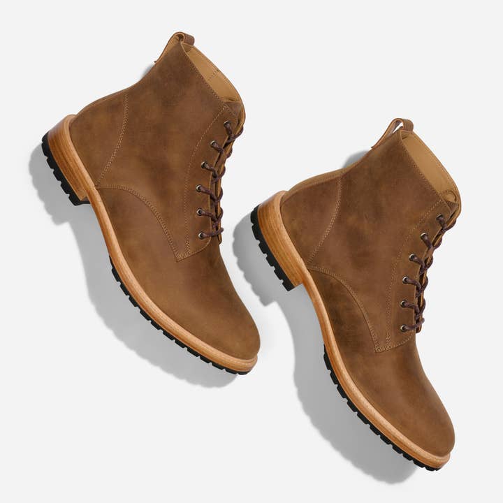 Martin All-Weather Boot Tobacco for wholesale by Nisolo