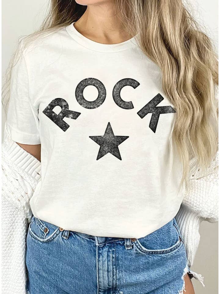 Rustee Clothing - Wholesale Screen Printed T-Shirt - Women's - ROCK STAR GRAPHIC T SHIRTS4
