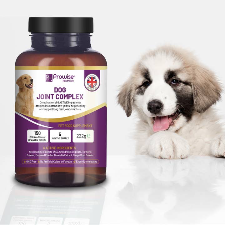 Prowise Healthcare - Wholesale Pet Supplement - Dog - Dog Joint Supplement UK Manufactured I 150 Chicken Flavor Ch