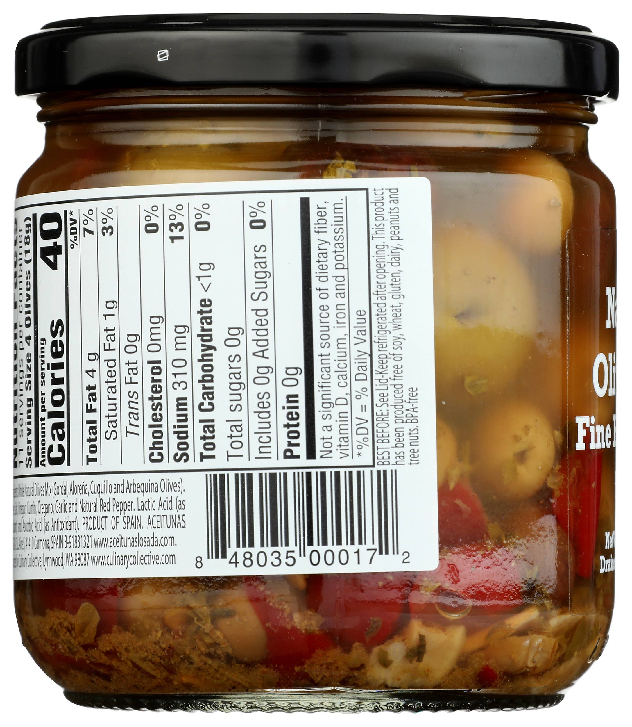 Matiz - Vente Olives - Dequmana Mixte Olives & Herbes - 12oz2