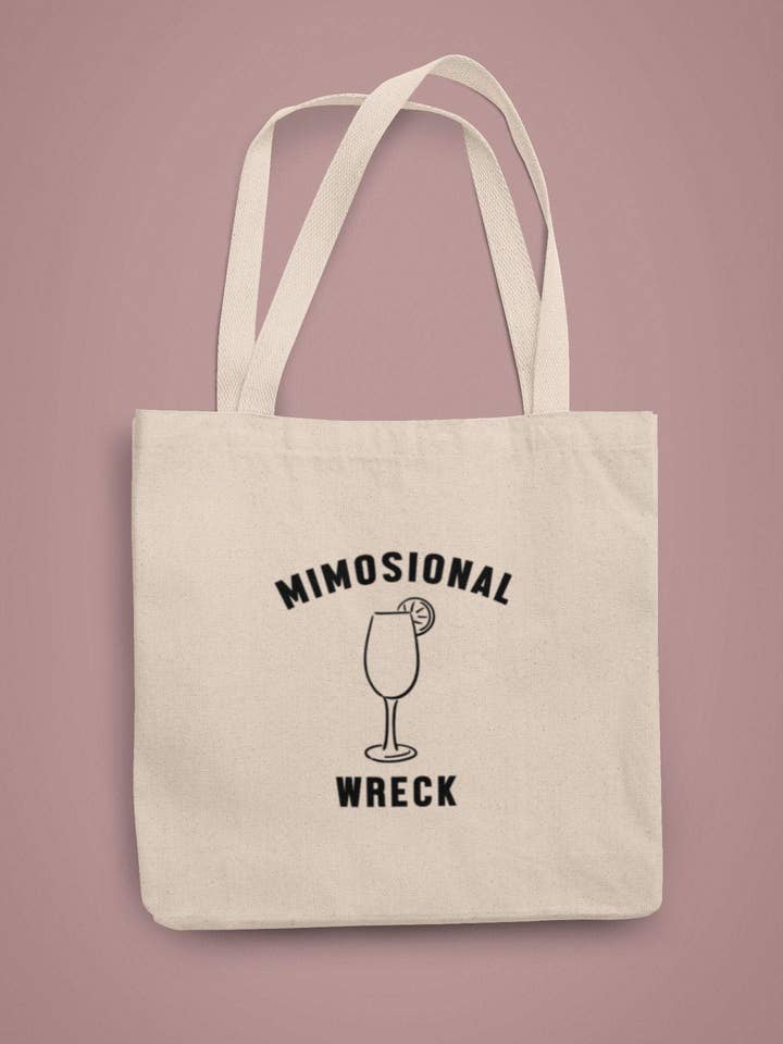 Mimosional Wreck Tote for engroshandel hos Happy Baxter