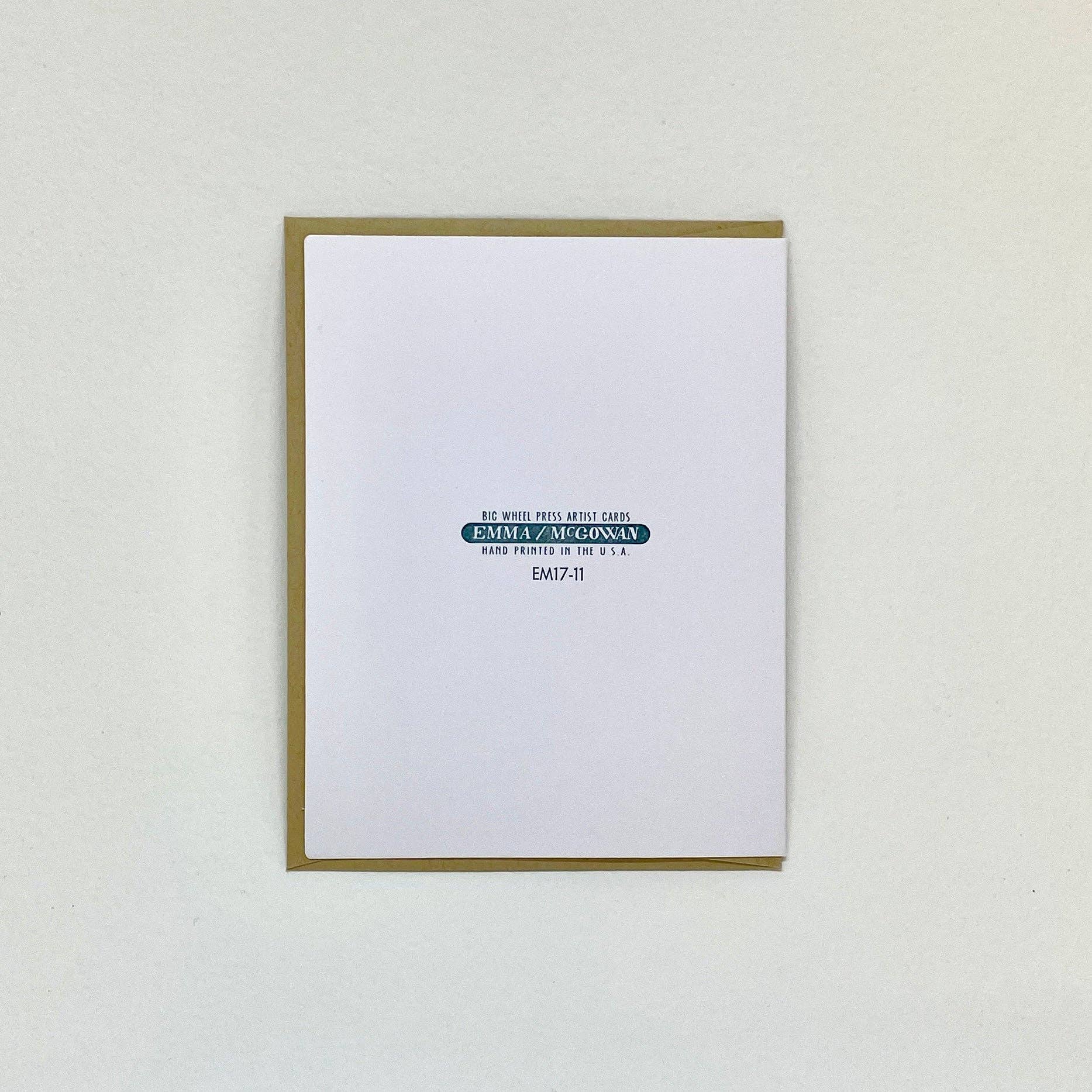 Big Wheel Press - Vente Carte de vœux classique - Salut, mon cher1