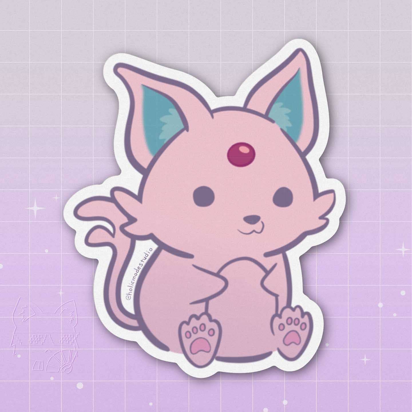 Holic Mode - Wholesale Sticker - Espeon Vinyl Sticker0