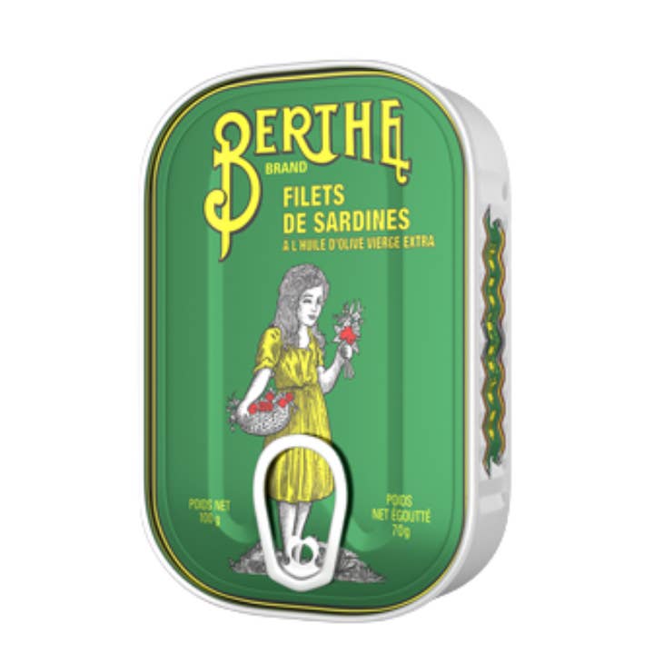 Berthe Sardine Fillets in Extra Virgin Olive Oil for wholesale by Portugalia Imports