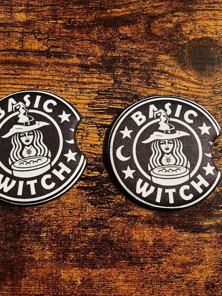 Basic Witch Auto-Untersetzer für den Großhandel von The Crazy Craft Girl LLC