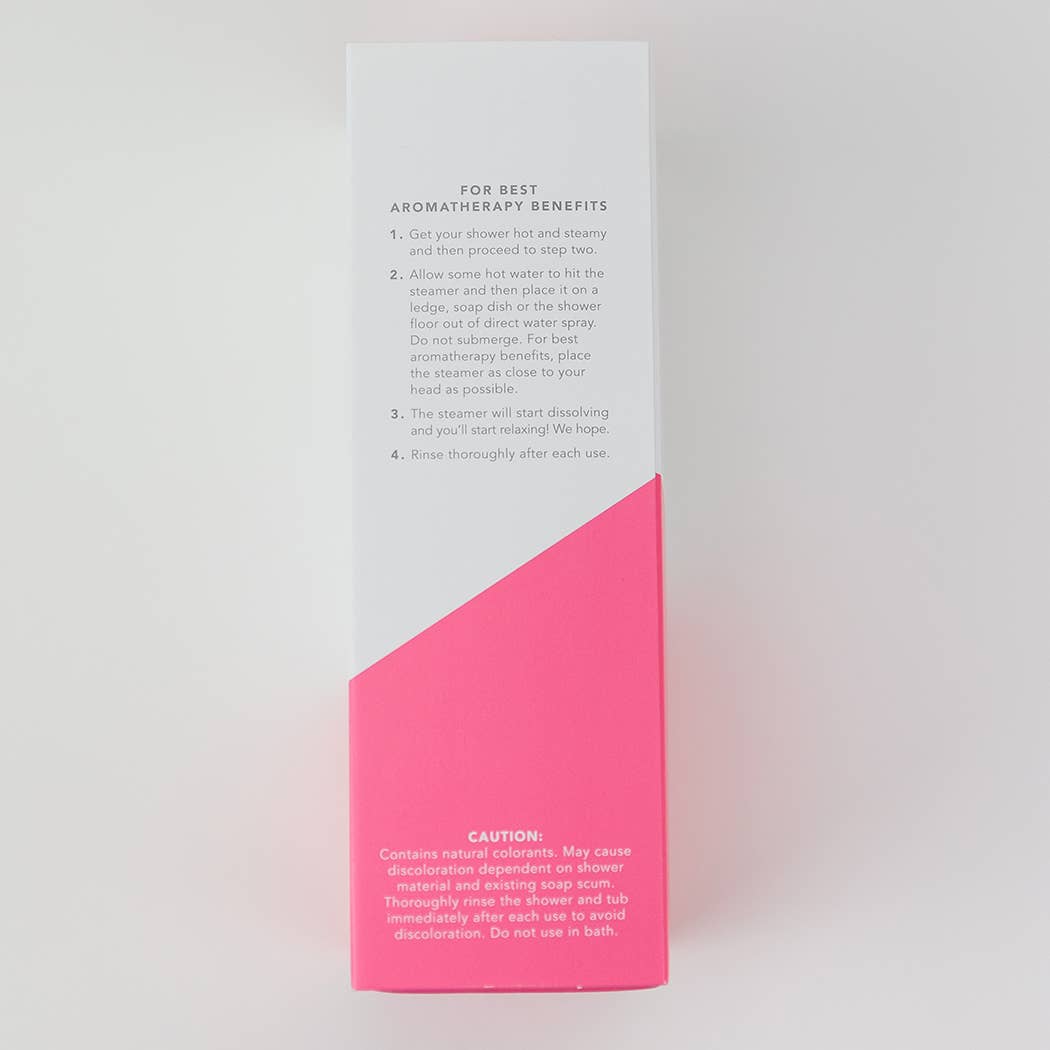 Chez Gagné - Wholesale Shower Steamer/Bomb - Happy Hour Shower - Aromatherapy Shower Steamers - Blood Orange Grapefruit - Set of 814