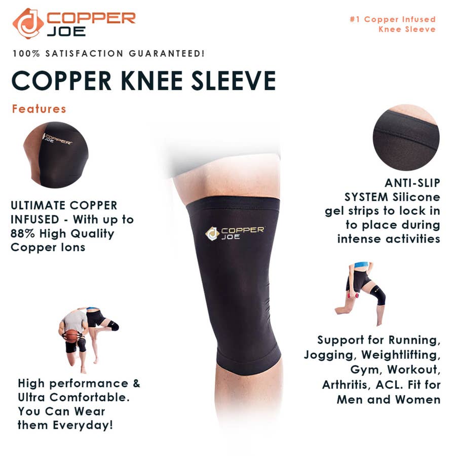 Copper Infused Knee Brace