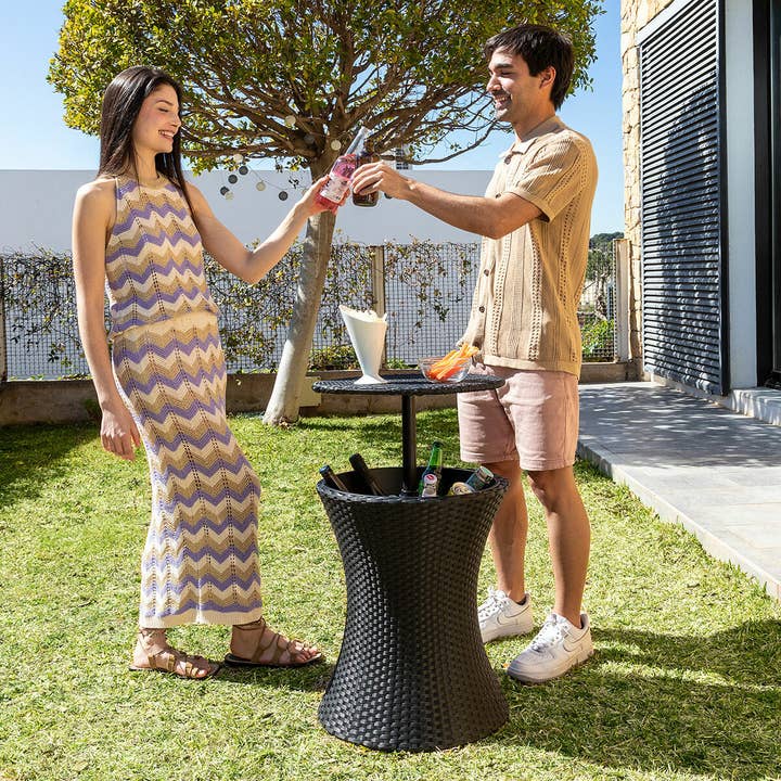 InnovaGoods - Wholesale Patio Set - InnovaGoods Frizzble 3-in-1 Garden Refrigerator Table3