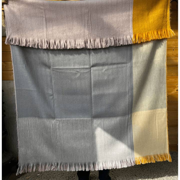 Meraki Movement - Wholesale Throw blanket - Josie Brushed Alpaca Throw Blanket2