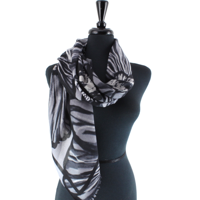 Pretty Persuasions - Wholesale Sjaal - Dames - S25208 Lichtgewicht Gedrukte Sjaal12