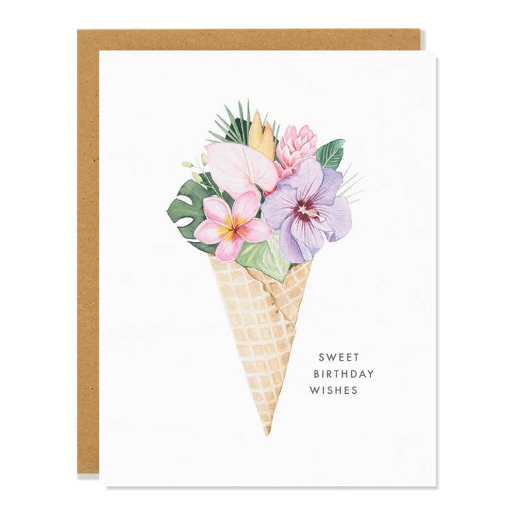 Biglietto di auguri per auguri di buon compleanno per la vendita all'ingrosso da parte di Sarah Voyer Paper