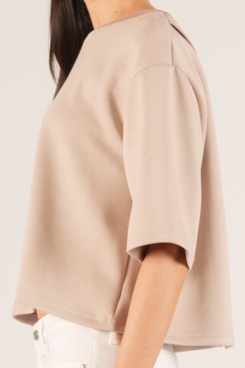 P. CILL - Wholesale Knit Top - Women's - P. CILL Butter Modal Overlap Back Detail Top10