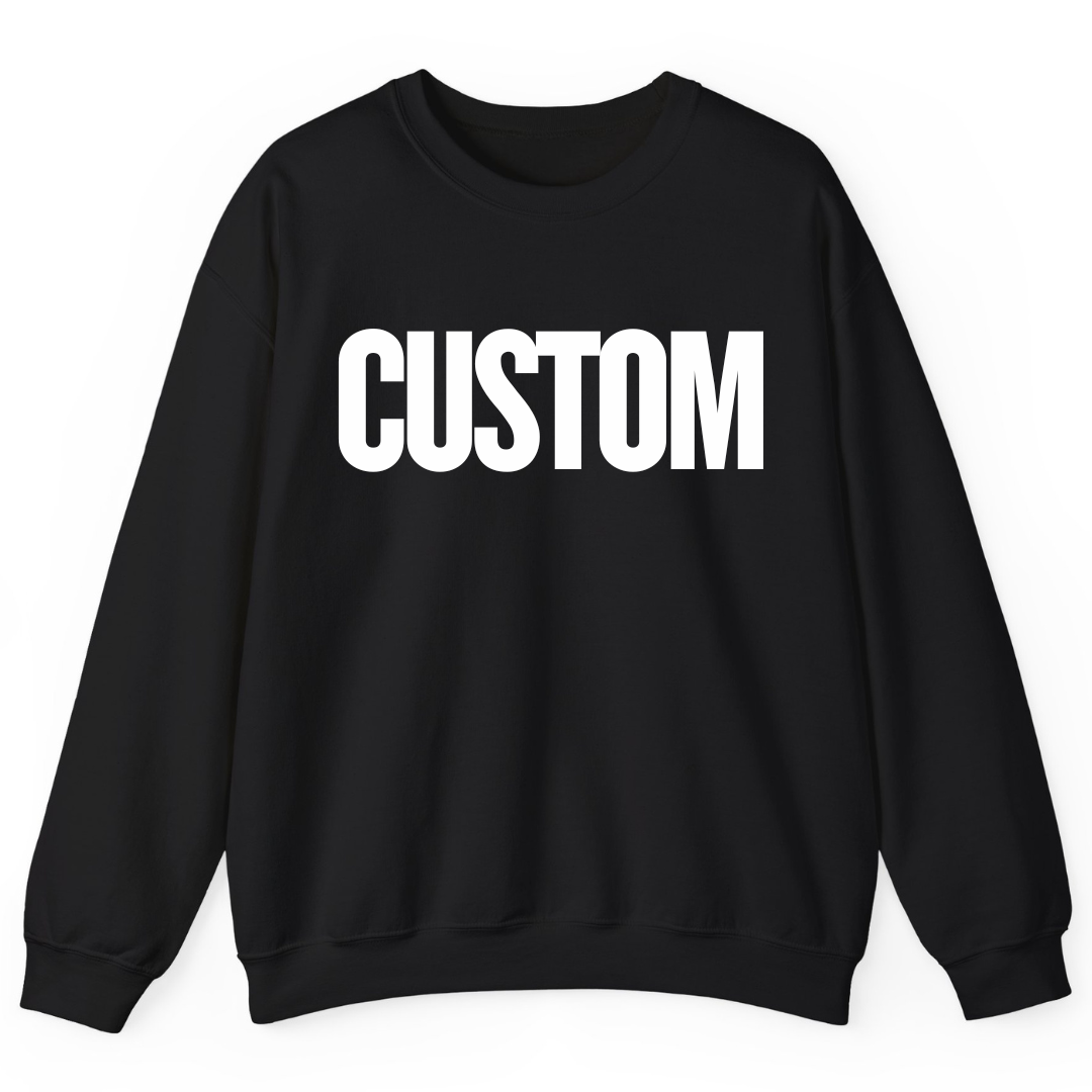 TheWorldOfMYes – wholesale Graphic sweatshirt – Unisex – Custom Printed Sweatshirt with Your Text or Logo15