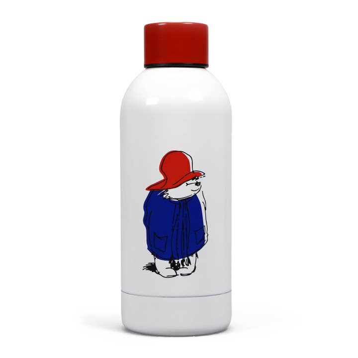 Water Bottle Metal (13.5 fl oz) - Paddington Bear (Best) for wholesale by Half Moon Bay By Design
