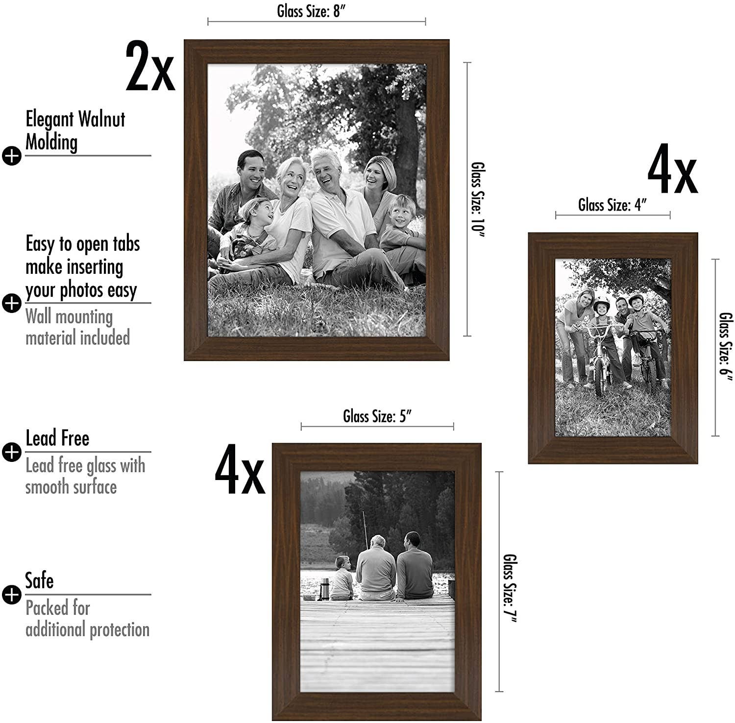 Americanflat - Wholesale Picture Frame - Americanflat Gallery Wall Frame Set (10 Pack)49
