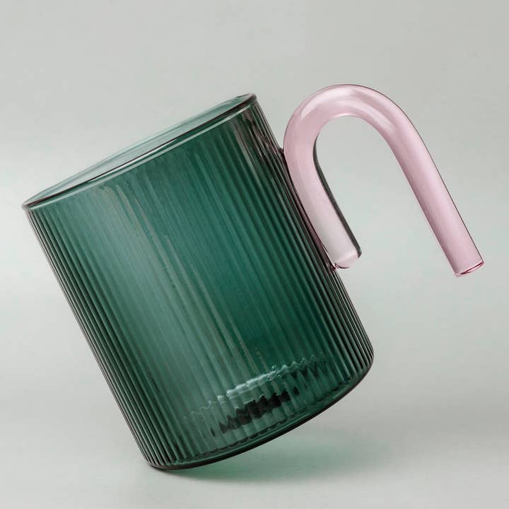 Sage & Cooper - Wholesale Drinking Glass/Cup - Archer Ribbed Glass Cup