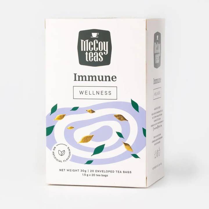 Wellness - Immune - (20 Tea Bags) for wholesale by Mccoy Teas Canada